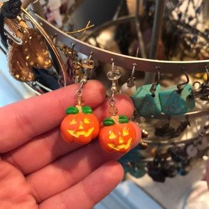 Pumpkin earrings